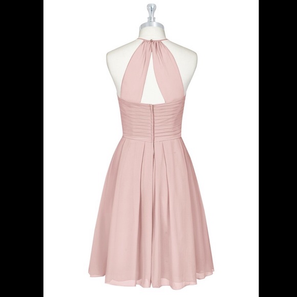 Azazie Adriana Plus Size A24 in Dusty Rose - Picture 5 of 9
